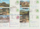 1980/1990 - BRD / BILDPOSTKARTE - 22 CARTES ENTIER DIFFERENTES OBLITEREES - Illustrated Postcards - Used