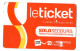 BILLET TICKET TITRE TRANSPORT RTM MARSEILLE 13 BOUCHES DU RHONE LE TICKET SOLO SECOURS - Europa