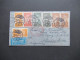 Dänemark 29.12.1936 Zeppelin Südamerikafahrt Odense - Buenos Aires Bahnpost Berlin - Warnemünde Flugpostmarken 1934 - Storia Postale