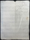 FOURNEAU DE LA GRACE DIEU DOUBS 1819 / NOUVELLE SOCIETE - Manuscrits