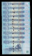 Libia Libya Lote 10 Billetes 10 Dinars ND (2005) Pick 82 Ebc Xf - Libye