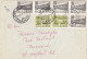 TRAIN, TRUCK STAMPS ON COVER, 1969, ROMANIA - Brieven En Documenten