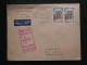 BW14  FRANCE   BELLE LETTRE   1967 1ERE LIAISON SUISSAIR  REPORTEE  PARIS BERNE SUISSE + ++AFF.PLAISANT++ - 1960-.... Storia Postale