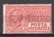 Z6073 - ITALIA REGNO PNEUMATICA SASSONE N°9 * - Posta Pneumatica