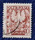 10 Timbres De Pologne "armoiries" De 1950 à 1966 - Collezioni