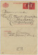 SWEDEN - 1927 Letter-Card Mi.K27.IWa Uprated Facit F176A From STOCKHOLM To BOSKOOP, The Netherlands - Covers & Documents