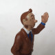 FIGURINE TINTIN  BULLY 1990 TINTIN CHEMISE BLEUE Et BLANCHE CRAVATE MARRON Plastique Mou 1er Tirage (2) - Tintin