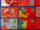 MACAU LUNAR YEAR PHONE CARDS, COLLECTION OF 12 CARDS. RARE - Macau