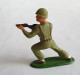 SOLDAT FIGURINE FIG STARLUX FANTASSIN 01 Tireur Fusil Debout Terrasse Ronde 1954 Fusil Cassé (5) SR MC - Starlux