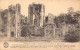BELGIQUE - Abbaye De Villers - Façade De L'église Et Logement Des Frères Convers - Carte Postale Ancienne - Villers-la-Ville