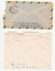 2 BRAZIL  To SOUTH AFRICA Covers Cover Stamps - Brieven En Documenten