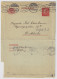 SWEDEN - 1926 Letter-Card Mi.K27.IWa Complete (border Uncut) Used From GÖTEBORG To STOCKHOLM - Storia Postale