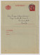 SWEDEN - 1936 Letter-Card Mi.K27.IIVc Complete (border Uncut) Used From LINKÖPING To LUND - Cartas & Documentos