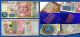 Delcampe - De La Rue / KBA Giori - Set Of 9 Different Types Of Leonardo Da Vinci Specimen Test Notes - Specimen