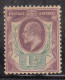 1½d MNH Edward Series, (1902 - ) Great Britain, As Scan - Ungebraucht