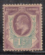 1½d MNH Edward Series, (1902 - ) Great Britain, As Scan - Unused Stamps