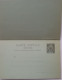 ANJOUAN - Entier (carte Postale Avec Réponse) Du 10c Gris Neuf - Cartas & Documentos
