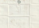 Delcampe - 1842 - Enveloppe Pliée De Trevoux, Ain, Simples Fleurons Vers Bologne, Haute Marne - Décime Rural - Cad Transit - Taxe - 1801-1848: Précurseurs XIX