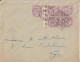 1930 - TYPE BLANC -DAGUIN ! +  AFFRANCHISSEMENT SUPERBE BLOC De 4 Sur LETTRE De SOISSONS - 1900-29 Blanc