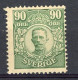 SUE Yv. N° 104   *  90 ö Gustave V Cote 1,5 Euro BE   2 Scans - Unused Stamps