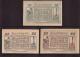 Neustadt   Notgeld  Lot Serie A 3 Noten - Autriche