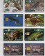 LOT 8 CARTES ESPAGNE - Série De 6 Animaux Fauna Ibérica - 2 Centenario, Puces Différentes - Verzamelingen