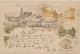 UNGARN/DEUTSCHES REICH 1906 Ungarn Ansichtskarten-GA 2Kr Zur Jahrtausendfeier Ungarns (1896) M Städteansicht Von Zagreb - Entiers Postaux