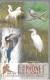 CARTE-PUCE-HONGRIE1994-MARTIN PECHEUR-TBE- - Sperlingsvögel & Singvögel