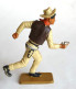 FIGURINE STARLUX COWBOY Tireur PISTOLET COURANT CHEMISE JAUNE Icomplet - SERIE LUXE 1964 Réf 5131 - Starlux