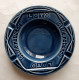 VIDE POCHES LOTO TOTERIE NATIONALE BLEU DECO PUB BISTRO COLLECTION FAIENCE GIEN PAS CENDRIER POCHE - Porcelain