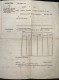 DOCUMENT DE LA DIRECTION GENERALE DES FORETS / ORGELET JURA 1875 / MARCONAY - Manuscrits