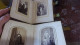 LOT DE 2 ALBUMS CDV COMPLET BON ETAT SECOND EMPIRE FAMILLE SCHRAMM FEMME ROBE RELIGIEUX NOMMEES GENEALOGIE - Non Classés