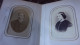 Delcampe - LOT DE 2 ALBUMS CDV COMPLET BON ETAT SECOND EMPIRE FAMILLE SCHRAMM FEMME ROBE RELIGIEUX NOMMEES GENEALOGIE - Non Classés