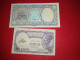 BILLET EGYPTE 5 ET 10 PIASTRES THE ARAB REPLUBLIC OF EGYPT à Dater Voir Photos - Egitto