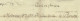 1824 LETTRE Paris FONDERIE DE ROMILLY MANUFACTURE  CUIVRE COMPTABILITE  => Lecouteulx Rouen NEGOCE FINANCE V.HISTORIQUE - 1800 – 1899