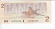 Monnaie (123256) Banque Du Canada 1986 Deux Dollars Série EGD3091500 Thiessen/Crow - Kanada