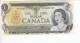 Monnaie (123258) Banque Du Canada 1973 Un Dollar Série MU3682101 Lawson/Bouey - Canada