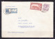 23-07 AVIA LETTER FROM GIBRALTAR TO JABLONEC NAD NISOU, CZECHOSLOVAKIA.  SPECIAL STAMPS ON COVER. - Gibraltar