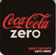 Coca Cola Zero - Untersetzer