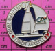 220 Pin's Pins / Beau Et Rare / SPORTS / VOILE VOILIER COURSE OCEANIQUE CREDIT AGRICOLE GLOBE CHALLENGE - Sailing, Yachting