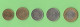 Baharain   5 + 10 + 25 + 50 + 100  Fils 1992 Asian Coins Bimetallic + Brass + Nichel Coins - Bahrain