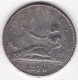 Fausse - False . 5 Pesetas 1871 D.M. Amédée I , 38 Mm, 21,2 G , Magnétique - Monedas Falsas