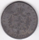 Fausse D’époque En Etain , 5 Drachmes 1876 A , George I, 38 Mm, 18,1 G - Grecia