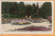 Butchart Gardens Victoria BC Canada Old Real Photo Postcard - Victoria