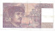 Billet 20 Francs Debussy 1992 - 20 F 1980-1997 ''Debussy''