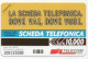 SCHEDA TELEFONICA  - ITALIA - TELECOM  - TUTTI SCELGONO LA SCHEDA - NUOVA - Public Ordinary