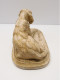 Delcampe - -EMMANUEL FREMIET RARE ANCIEN SUJET CHIEN ALLONGE COLLECTION NO BRONZE E - Gips