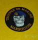 TISSU PATCH : TROUPES DE MARINE , MARSOUIN   , DIAMETRE 9 CM , BON ETAT VOIR PHOTO . POUR TOUT RENSEIGNEMENT ME CONTACTE - Patches