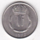 Luxembourg 1 Franc 1972 , Jean, En Cupronickel, KM# 55 - Luxembourg