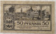 Billet Monnaie De Nécéssitée- Allemagne / Stadt Duren / 1918 / 50 Pfennig / Neuf - Monetari/ Di Necessità